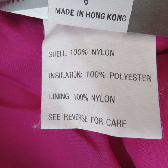 Vintage 80s OSSI Stirrup Ski Pants XS Fuchsia High Rise Belted Pocket Zip - Picture 9 of 15